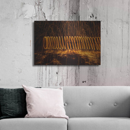 Luxe Metal Art 'Raving In Nevada' by Luxe Portfolio, Metal Wall Art,36x24