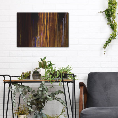 Luxe Metal Art 'Raving In London' by Luxe Portfolio, Metal Wall Art,16x12
