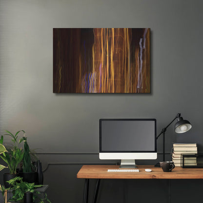 Luxe Metal Art 'Raving In London' by Luxe Portfolio, Metal Wall Art,36x24