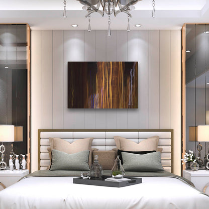 Luxe Metal Art 'Raving In London' by Luxe Portfolio, Metal Wall Art,36x24