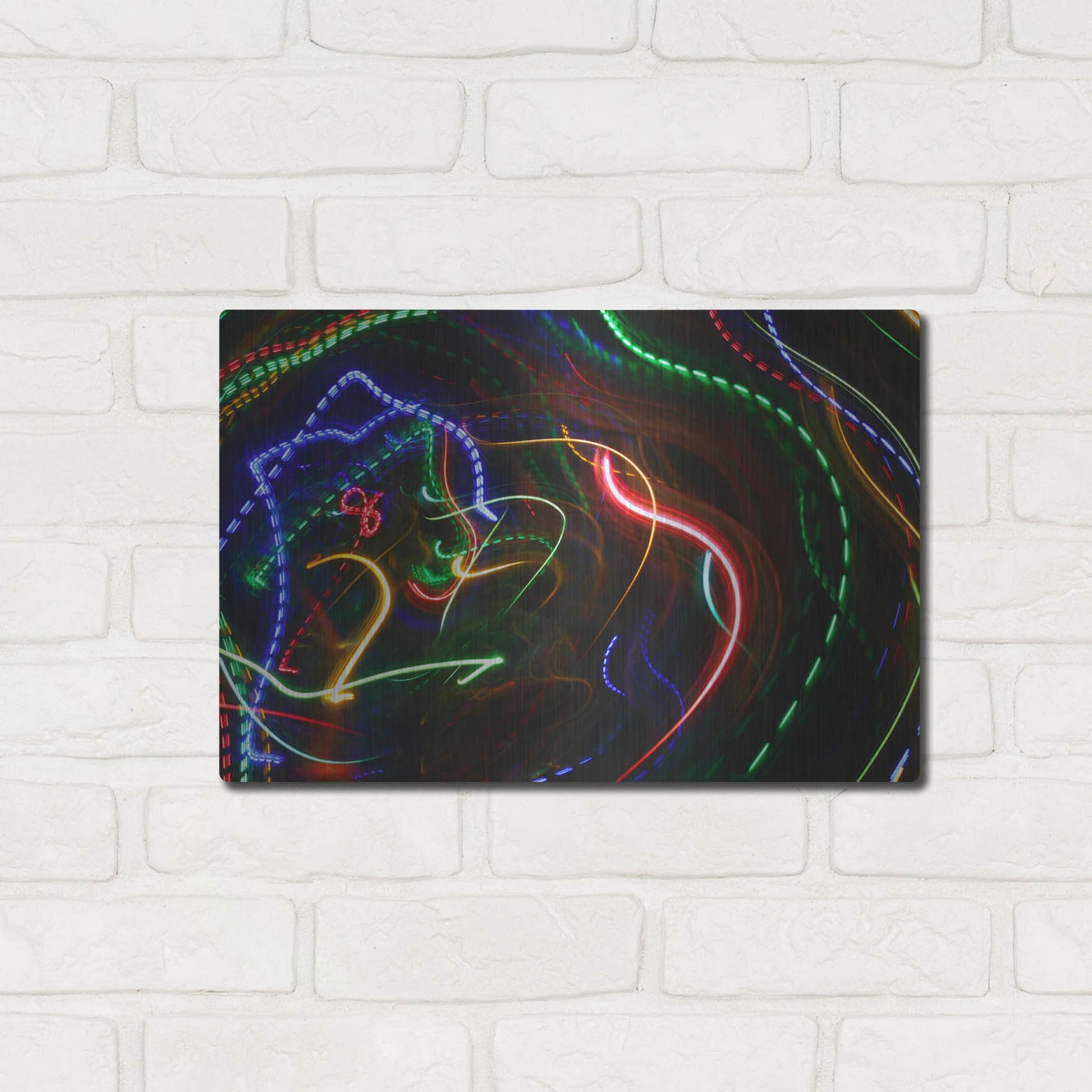 Luxe Metal Art 'Raving In Ibiza' by Luxe Portfolio, Metal Wall Art,16x12