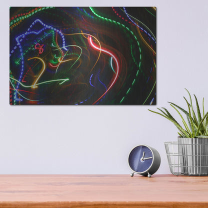 Luxe Metal Art 'Raving In Ibiza' by Luxe Portfolio, Metal Wall Art,16x12