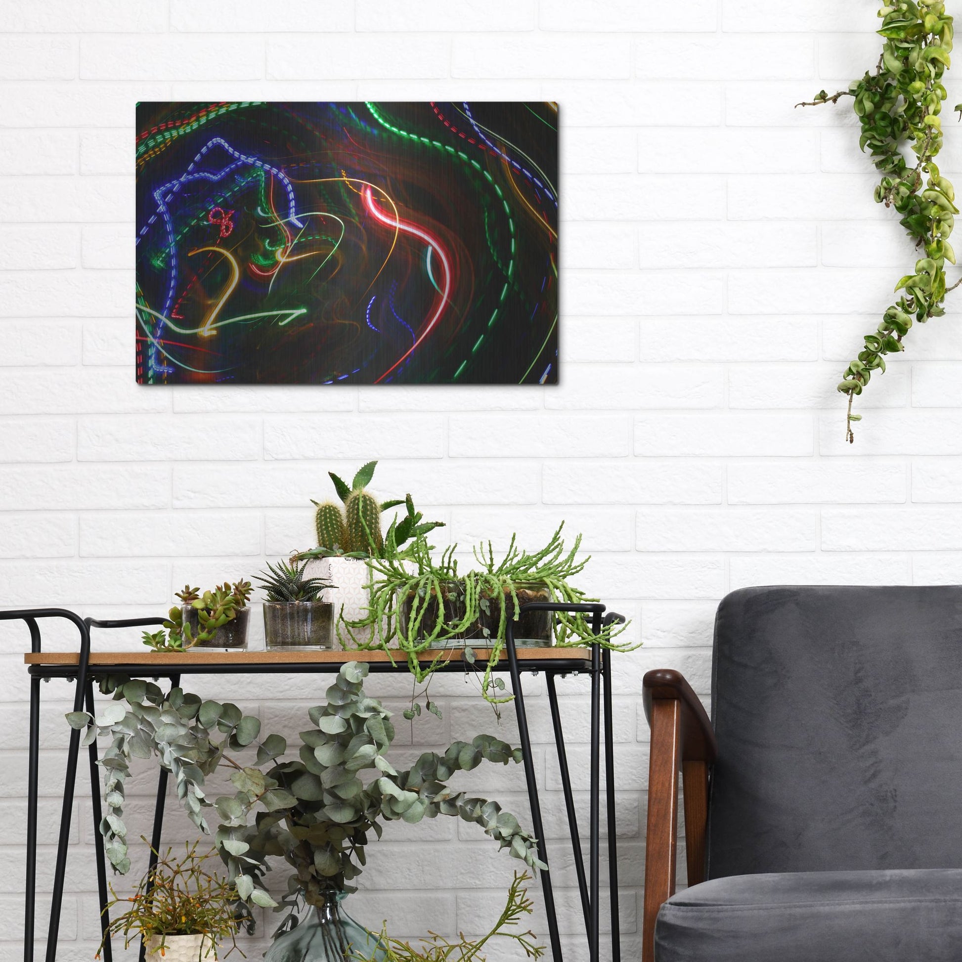 Luxe Metal Art 'Raving In Ibiza' by Luxe Portfolio, Metal Wall Art,16x12