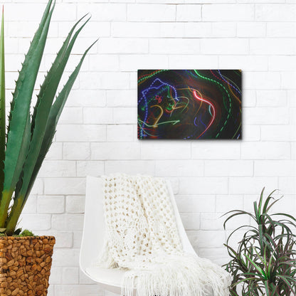 Luxe Metal Art 'Raving In Ibiza' by Luxe Portfolio, Metal Wall Art,16x12