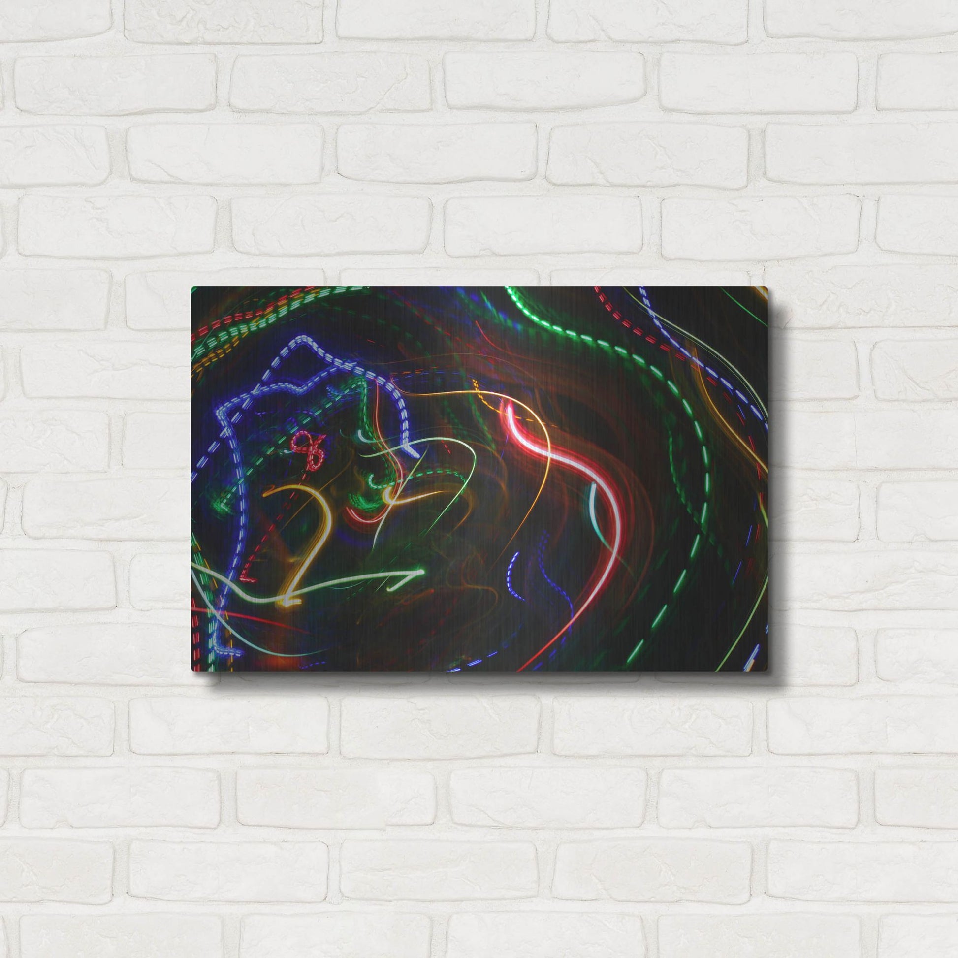 Luxe Metal Art 'Raving In Ibiza' by Luxe Portfolio, Metal Wall Art,24x16