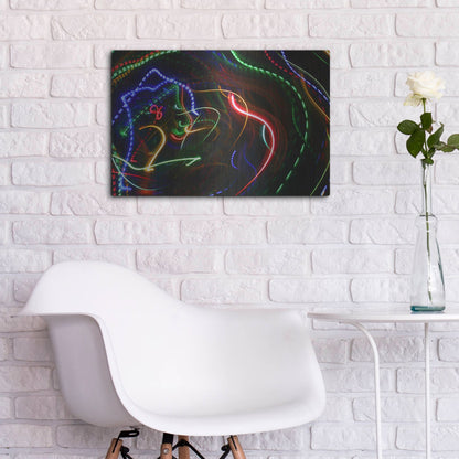Luxe Metal Art 'Raving In Ibiza' by Luxe Portfolio, Metal Wall Art,24x16