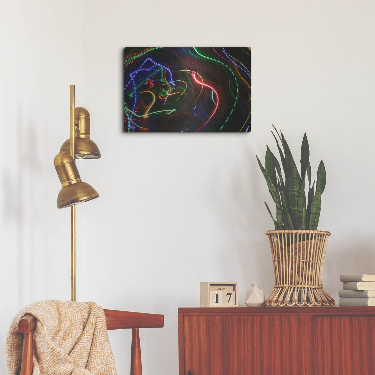 Luxe Metal Art 'Raving In Ibiza' by Luxe Portfolio, Metal Wall Art,24x16