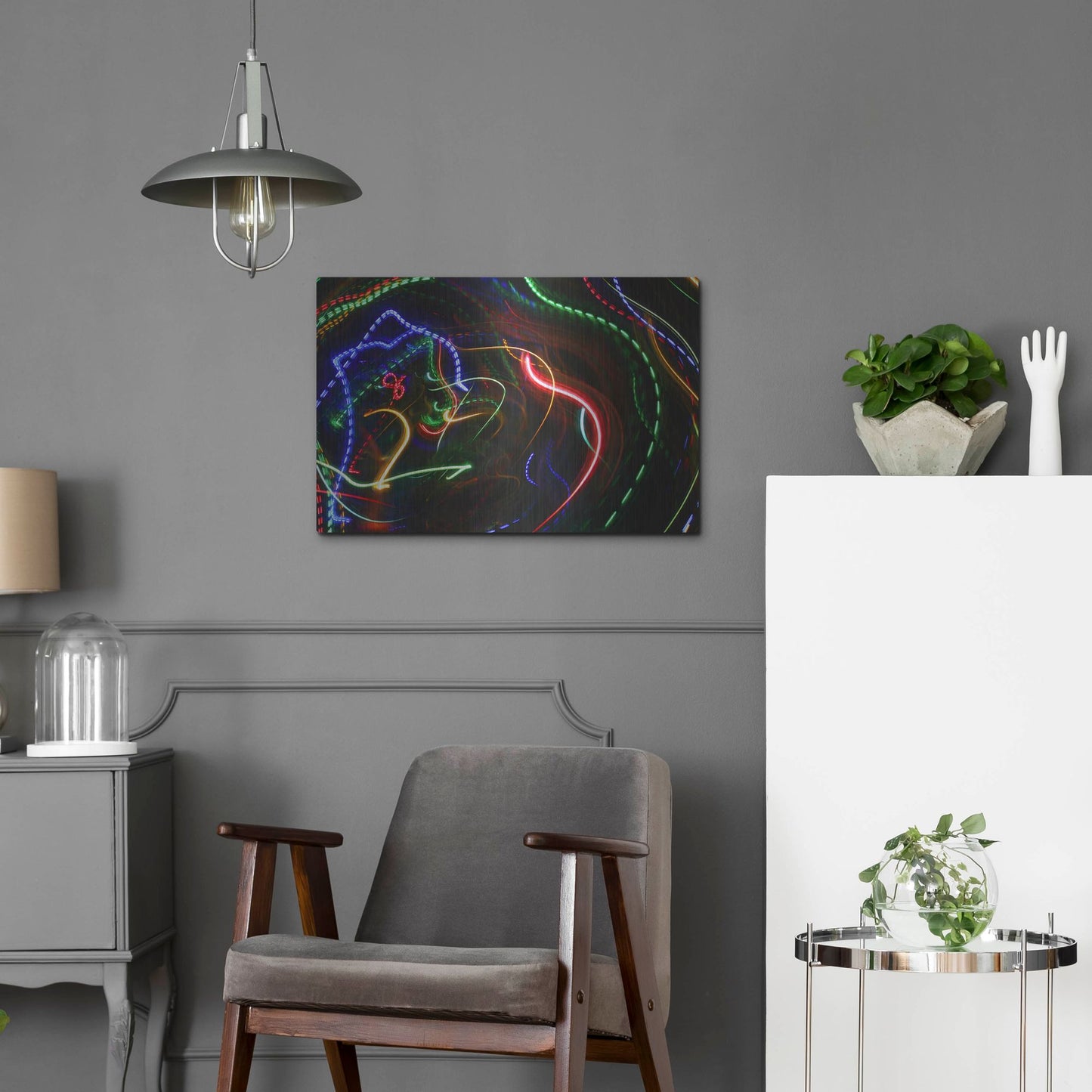 Luxe Metal Art 'Raving In Ibiza' by Luxe Portfolio, Metal Wall Art,24x16