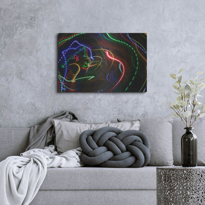 Luxe Metal Art 'Raving In Ibiza' by Luxe Portfolio, Metal Wall Art,36x24