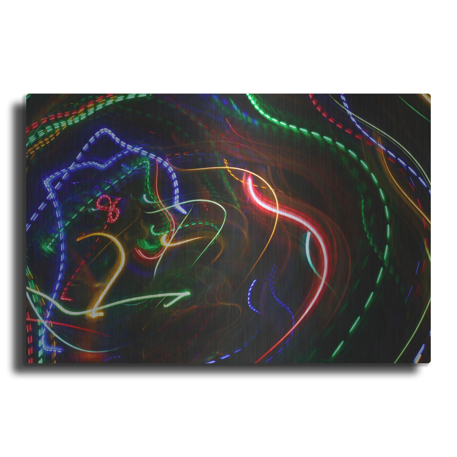 Luxe Metal Art 'Raving In Ibiza' by Luxe Portfolio, Metal Wall Art