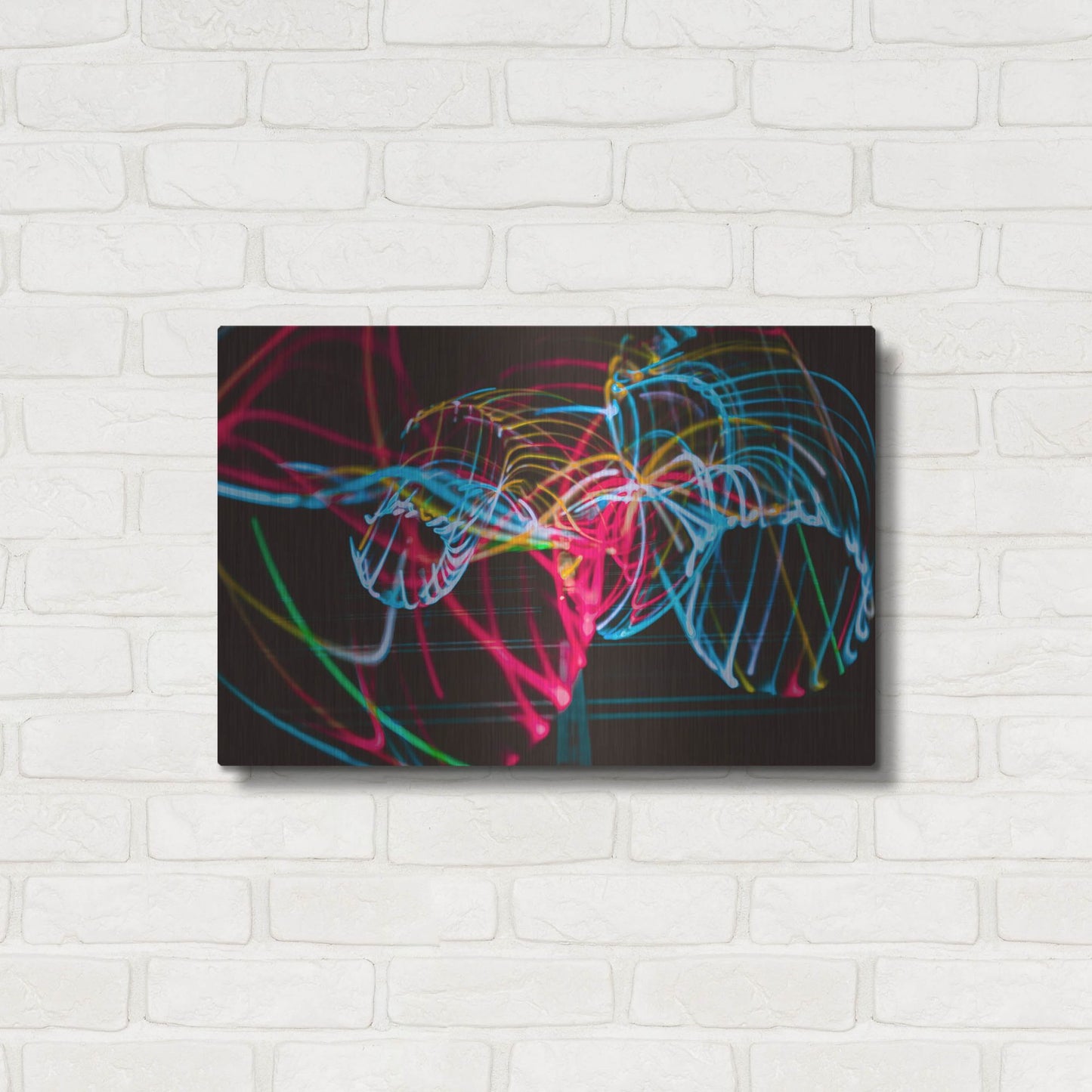 Luxe Metal Art 'Raving In Barcelona' by Luxe Portfolio, Metal Wall Art,24x16