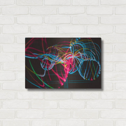 Luxe Metal Art 'Raving In Barcelona' by Luxe Portfolio, Metal Wall Art,24x16