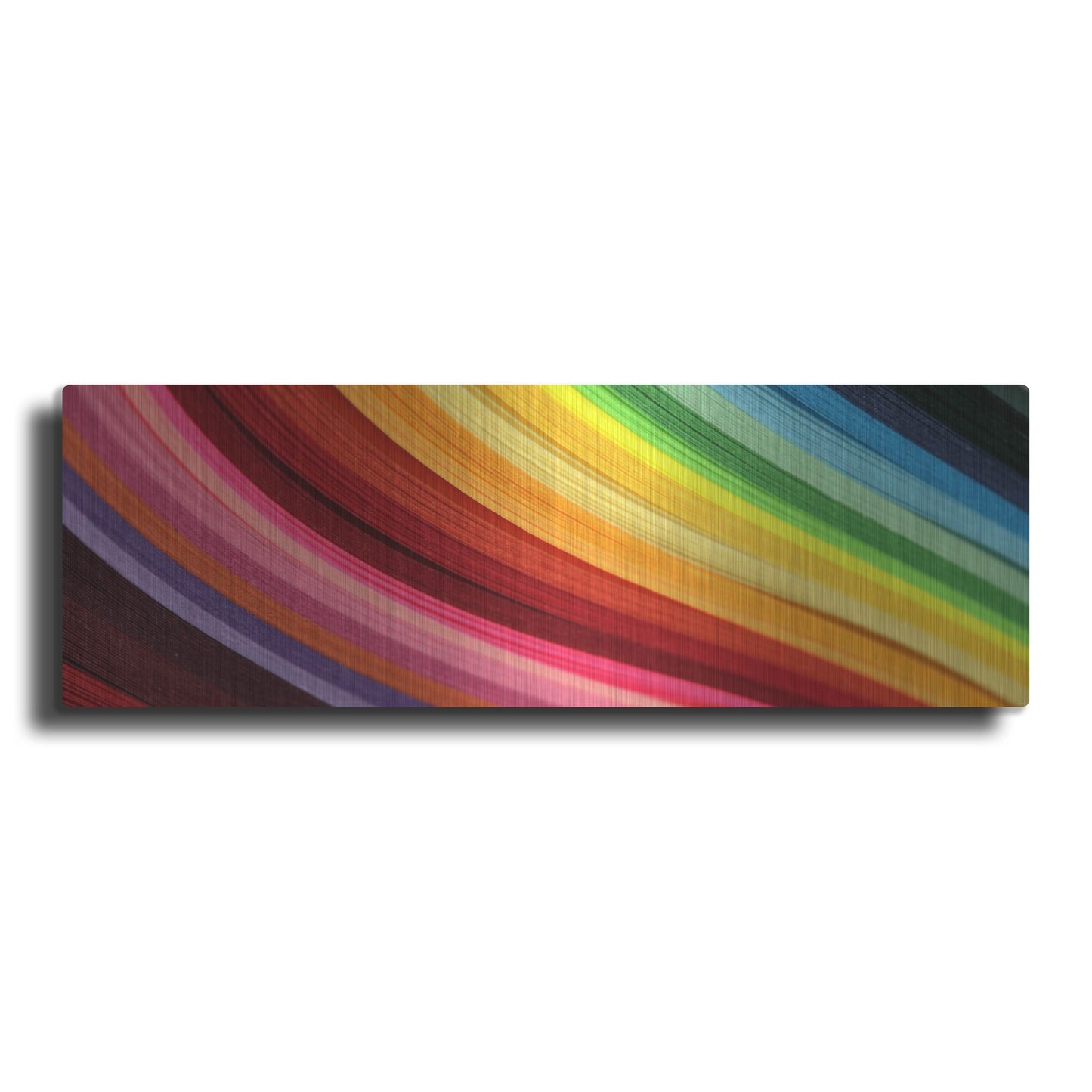 Luxe Metal Art 'Rainbow Hill' by Luxe Portfolio, Metal Wall Art