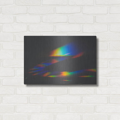 Luxe Metal Art 'Prism Rainbow 1' by Luxe Portfolio, Metal Wall Art,24x16