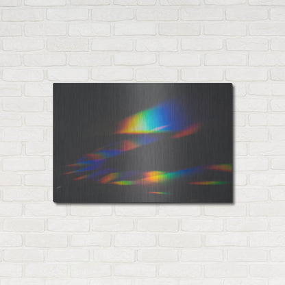 Luxe Metal Art 'Prism Rainbow 1' by Luxe Portfolio, Metal Wall Art,36x24