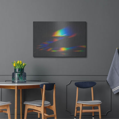 Luxe Metal Art 'Prism Rainbow 1' by Luxe Portfolio, Metal Wall Art,36x24