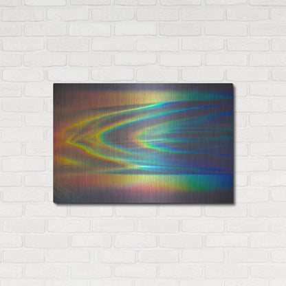 Luxe Metal Art 'Prism Ocean' by Luxe Portfolio, Metal Wall Art,36x24