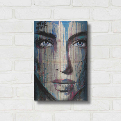 Luxe Metal Art 'Helix' by Loui Jover, Metal Wall Art,12x16