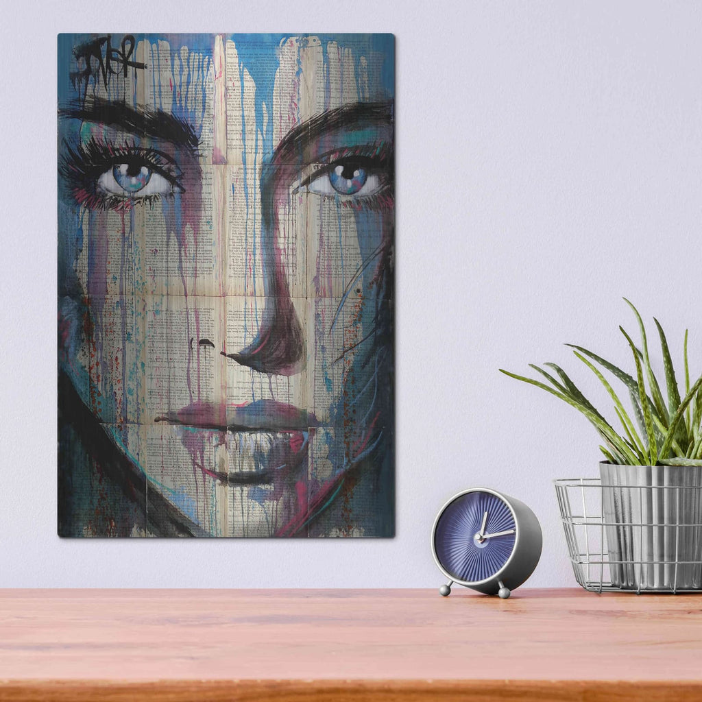 'Helix' by Loui Jover – Metal Wall Art, 12x16 room view
