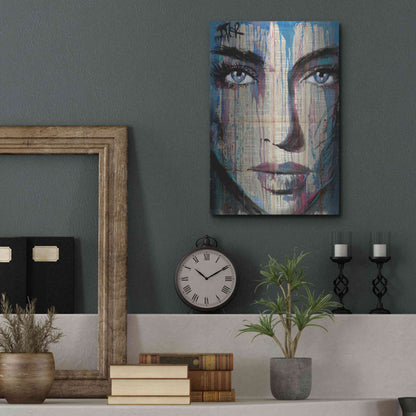 Luxe Metal Art 'Helix' by Loui Jover, Metal Wall Art,12x16