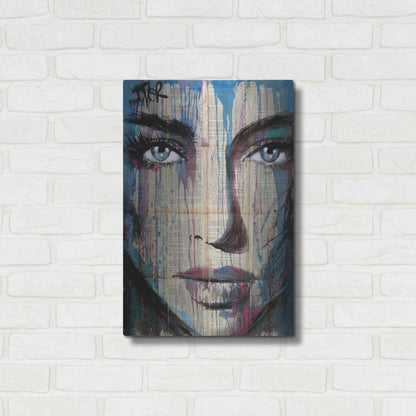 Luxe Metal Art 'Helix' by Loui Jover, Metal Wall Art,16x24