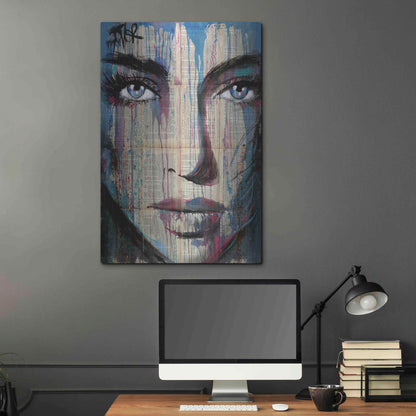 Luxe Metal Art 'Helix' by Loui Jover, Metal Wall Art,24x36