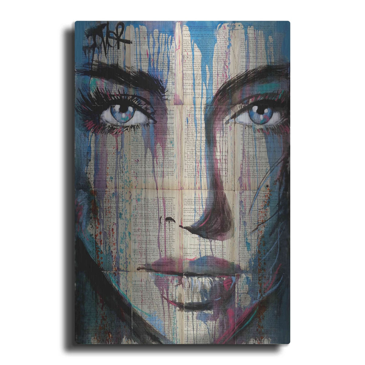 'Helix' by Loui Jover – Metal Wall Art