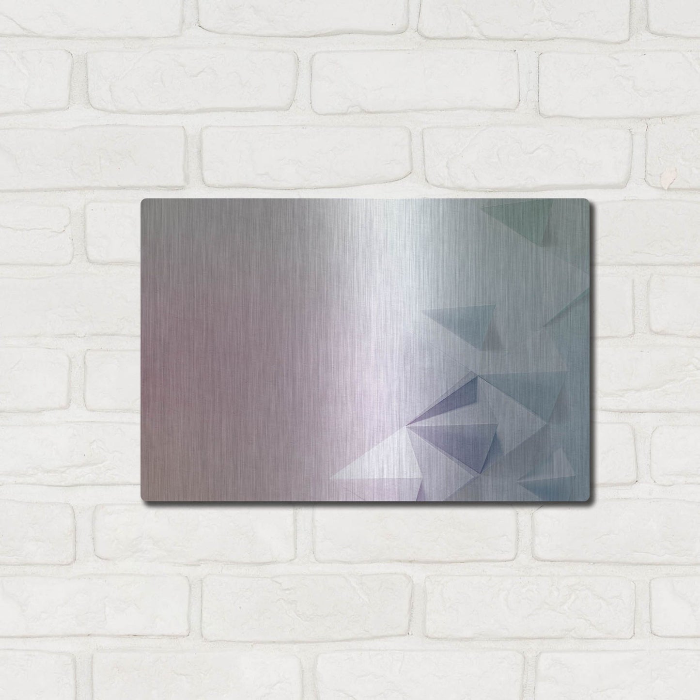 Luxe Metal Art 'Pastel Oregome' by Luxe Portfolio, Metal Wall Art,16x12