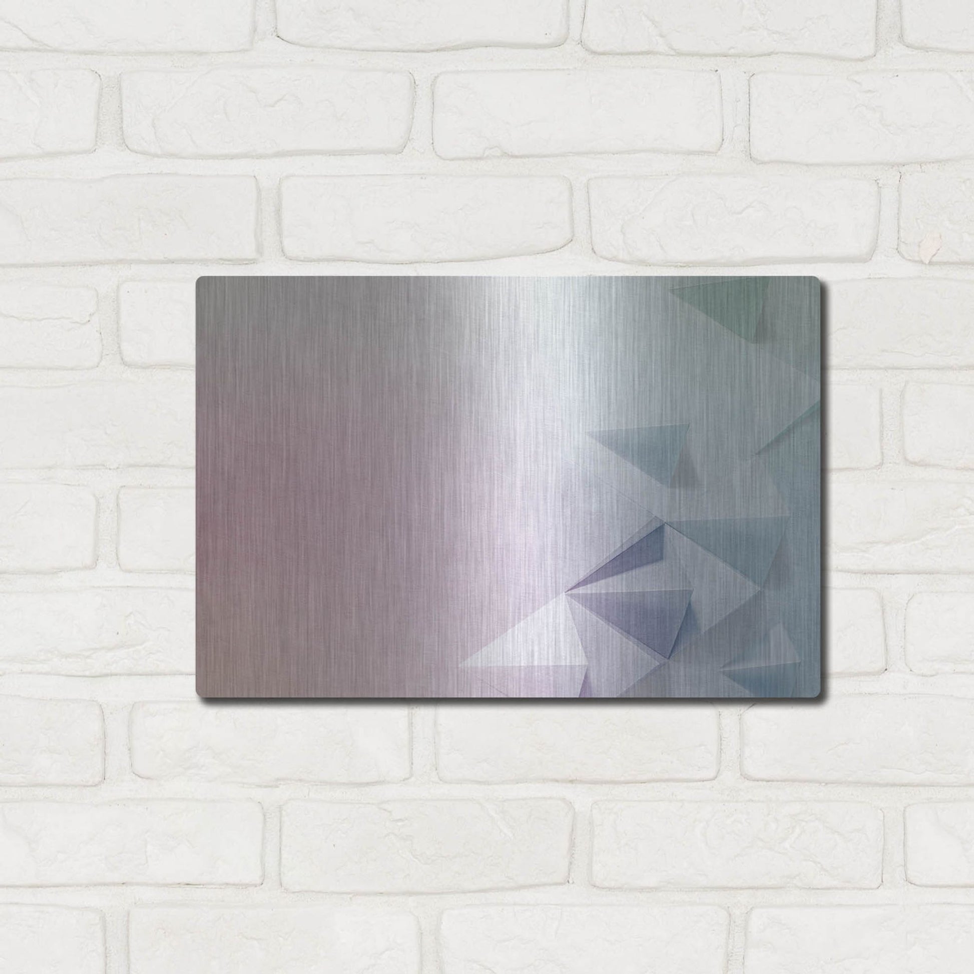 Luxe Metal Art 'Pastel Oregome' by Luxe Portfolio, Metal Wall Art,16x12