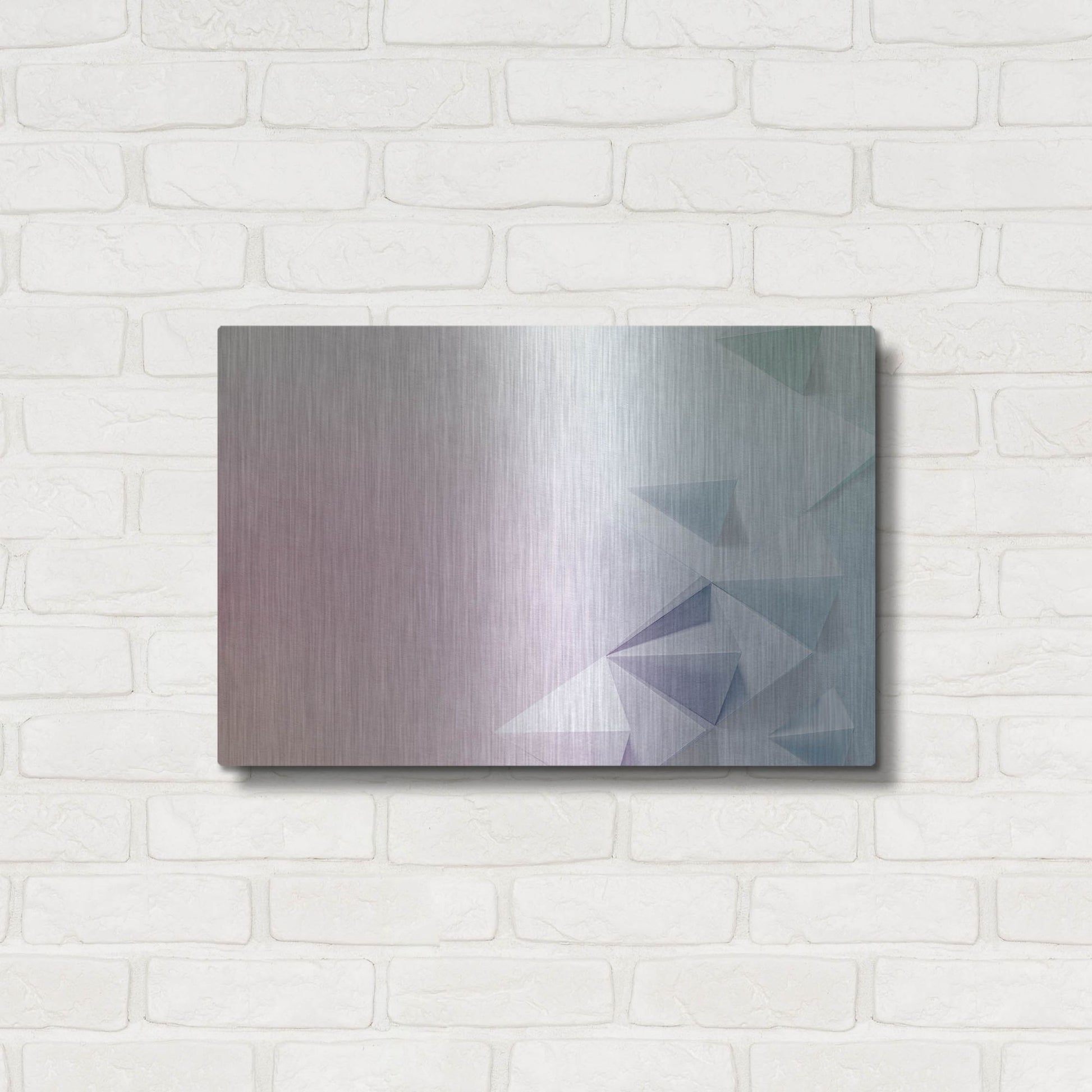 Luxe Metal Art 'Pastel Oregome' by Luxe Portfolio, Metal Wall Art,24x16