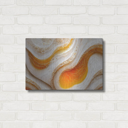 Luxe Metal Art 'Over Easy' by Luxe Portfolio, Metal Wall Art,24x16