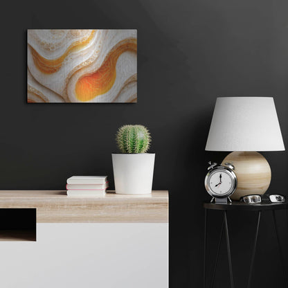 Luxe Metal Art 'Over Easy' by Luxe Portfolio, Metal Wall Art,24x16