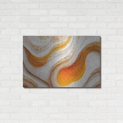 Luxe Metal Art 'Over Easy' by Luxe Portfolio, Metal Wall Art,36x24