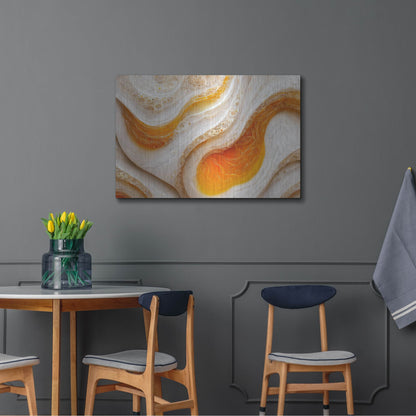 Luxe Metal Art 'Over Easy' by Luxe Portfolio, Metal Wall Art,36x24