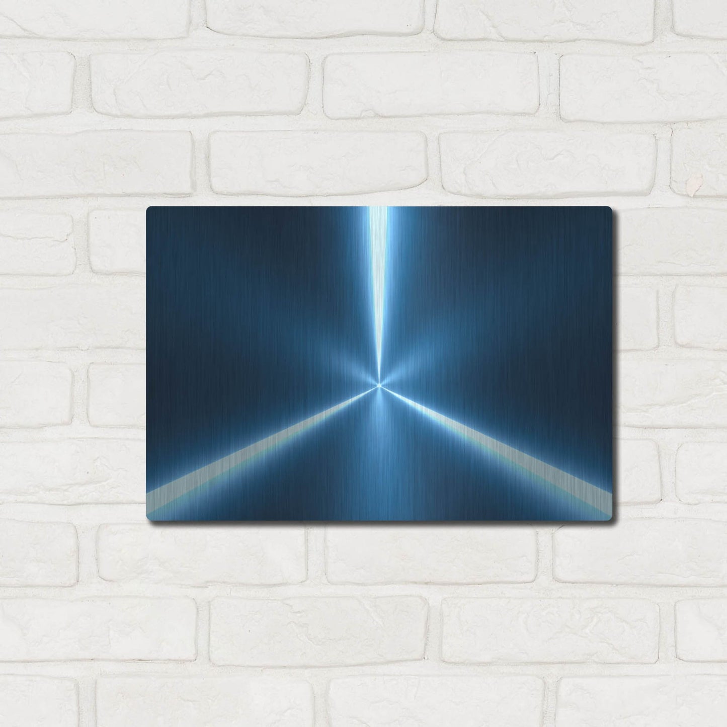 Luxe Metal Art 'Oncoming' by Luxe Portfolio, Metal Wall Art,16x12