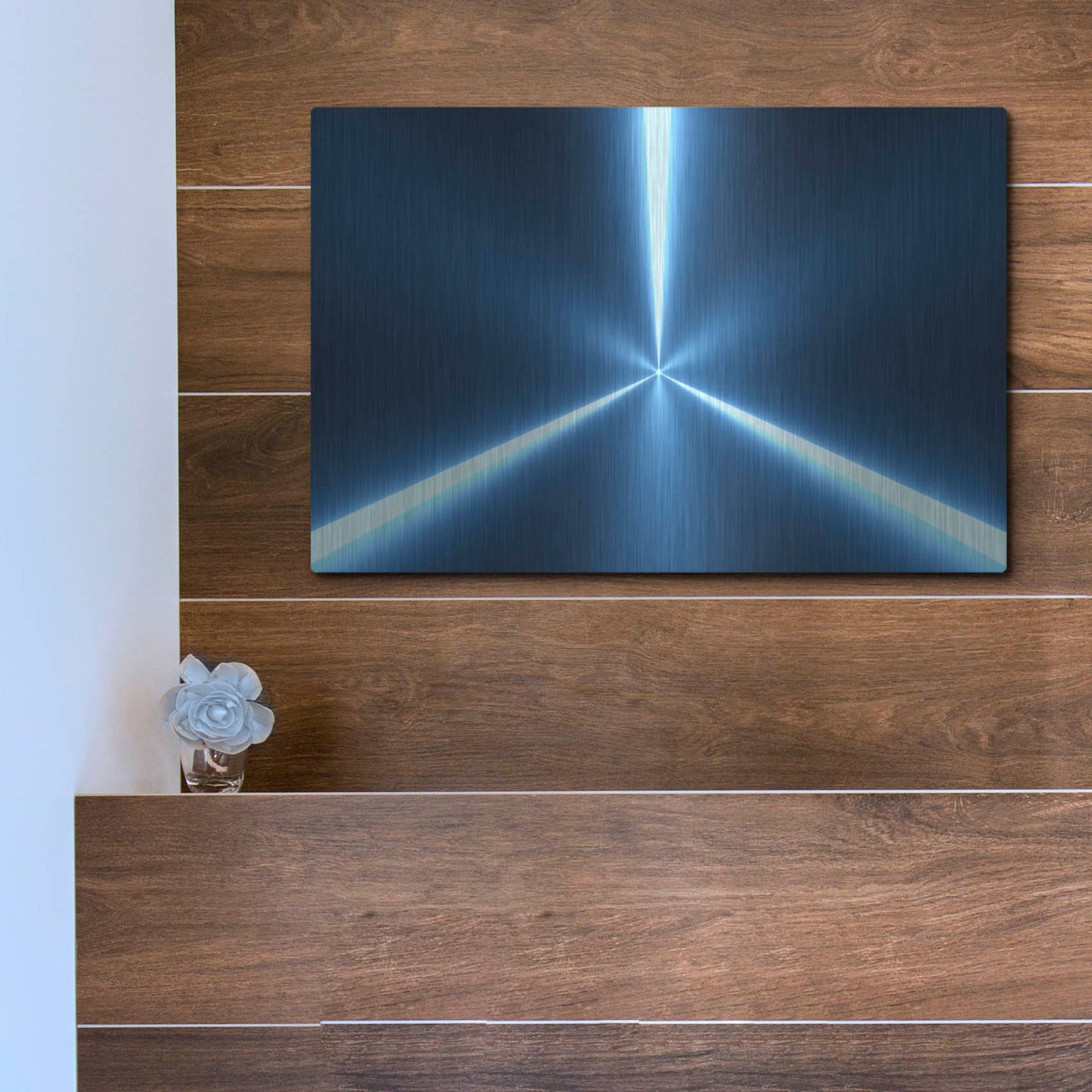 Luxe Metal Art 'Oncoming' by Luxe Portfolio, Metal Wall Art,16x12