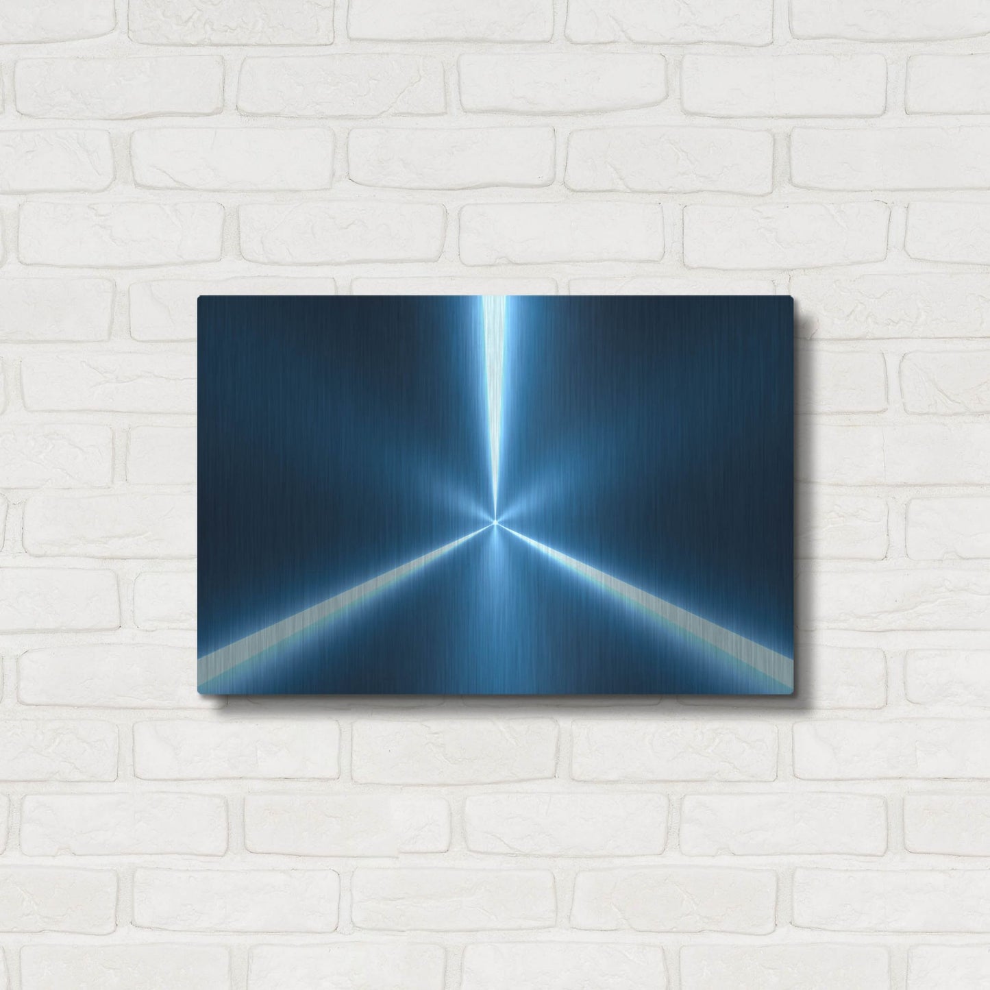 Luxe Metal Art 'Oncoming' by Luxe Portfolio, Metal Wall Art,24x16