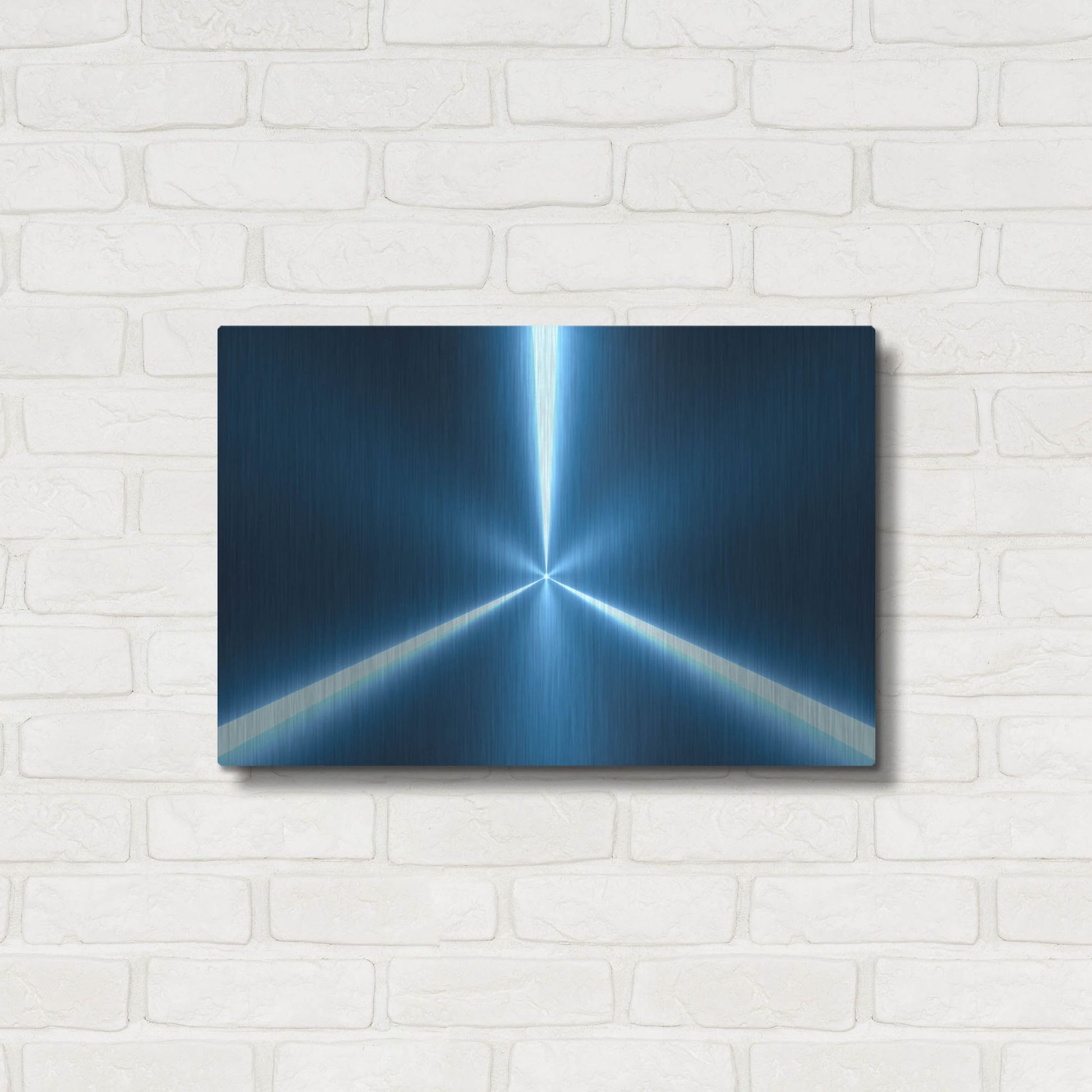 Luxe Metal Art 'Oncoming' by Luxe Portfolio, Metal Wall Art,24x16