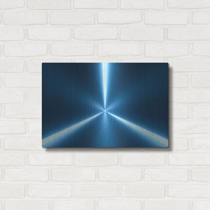 Luxe Metal Art 'Oncoming' by Luxe Portfolio, Metal Wall Art,24x16