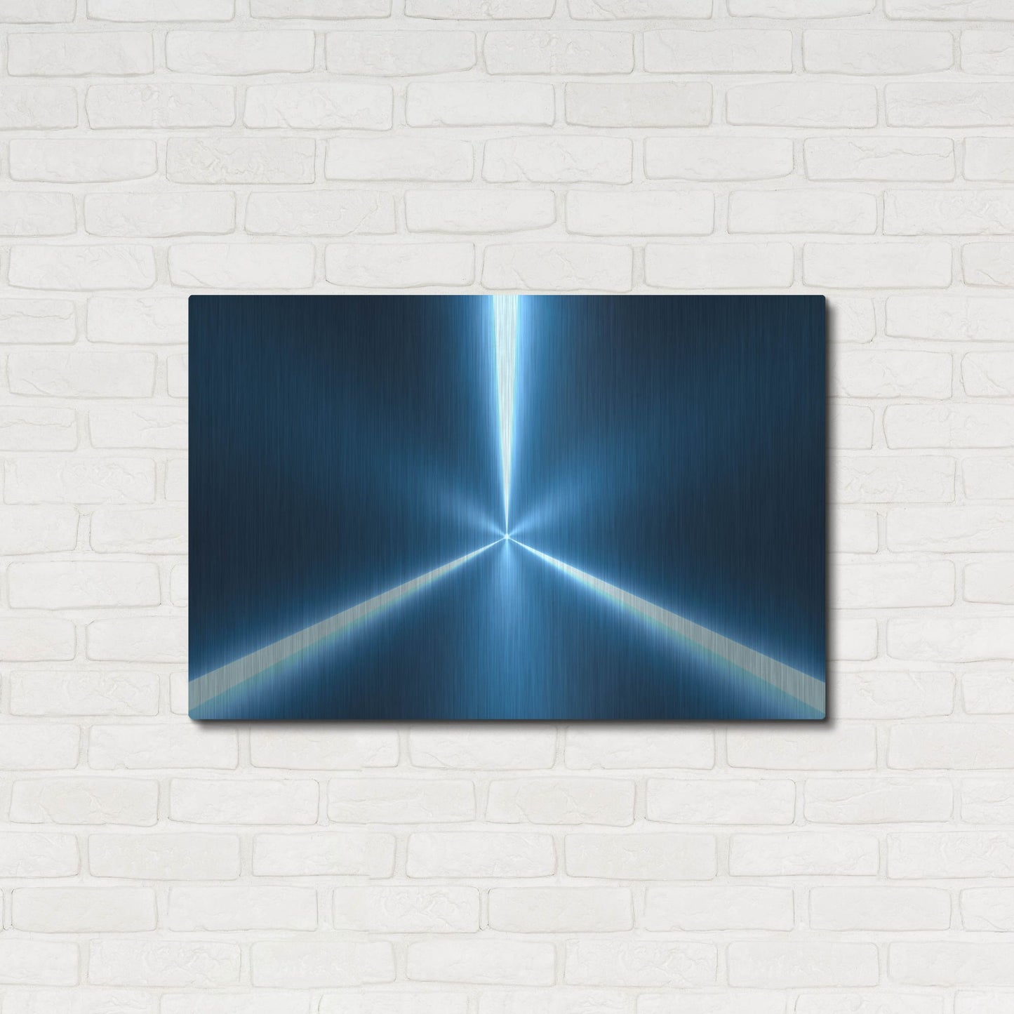 Luxe Metal Art 'Oncoming' by Luxe Portfolio, Metal Wall Art,36x24