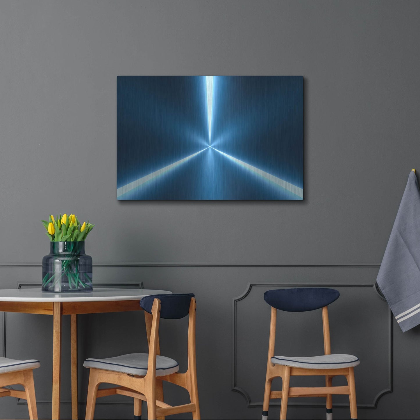 Luxe Metal Art 'Oncoming' by Luxe Portfolio, Metal Wall Art,36x24