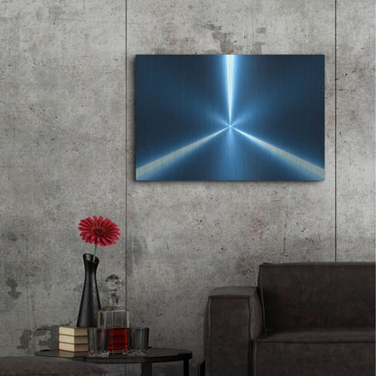 Luxe Metal Art 'Oncoming' by Luxe Portfolio, Metal Wall Art,36x24