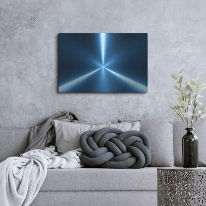 Luxe Metal Art 'Oncoming' by Luxe Portfolio, Metal Wall Art,36x24