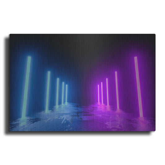 Luxe Metal Art 'Neon Runway' by Luxe Portfolio, Metal Wall Art