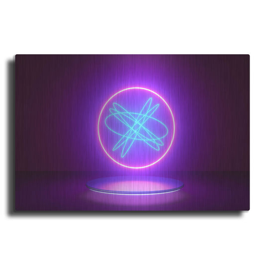 Luxe Metal Art 'Neon Reactor' by Luxe Portfolio, Metal Wall Art