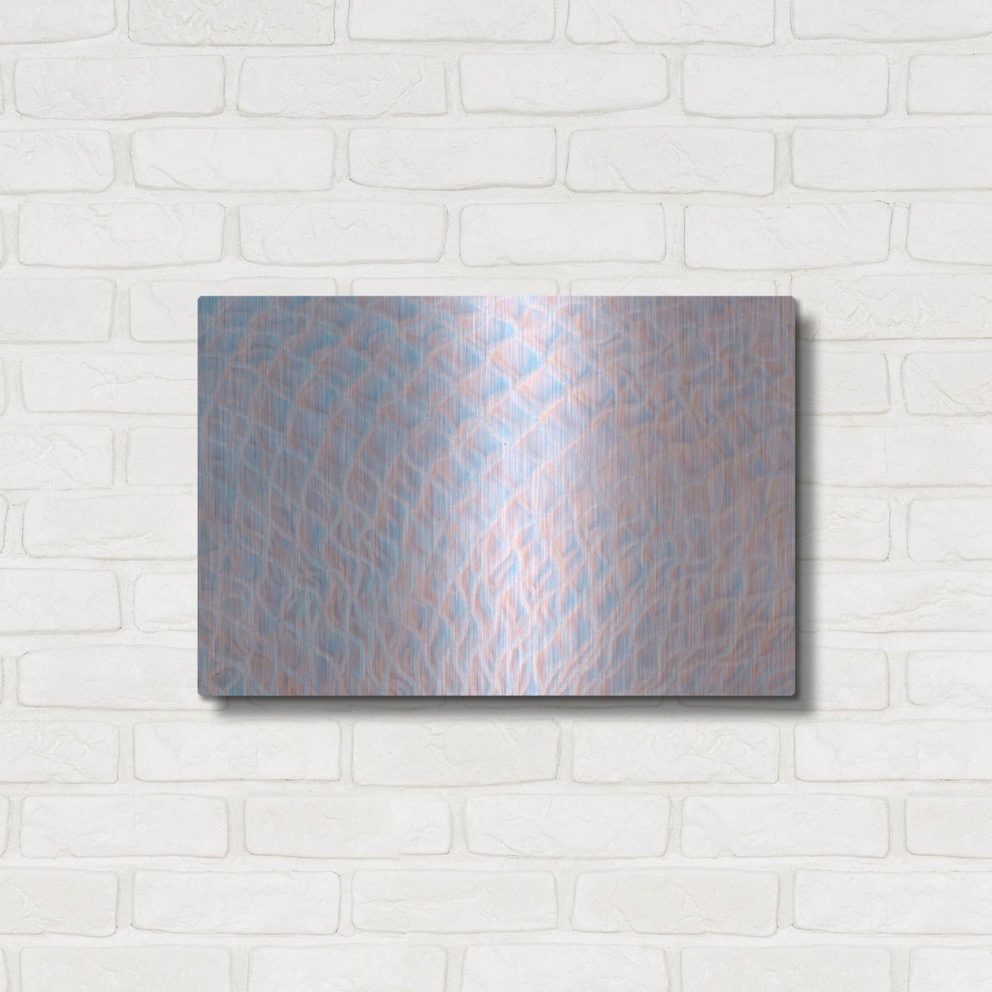Luxe Metal Art 'Mermaid Skin' by Luxe Portfolio, Metal Wall Art,24x16