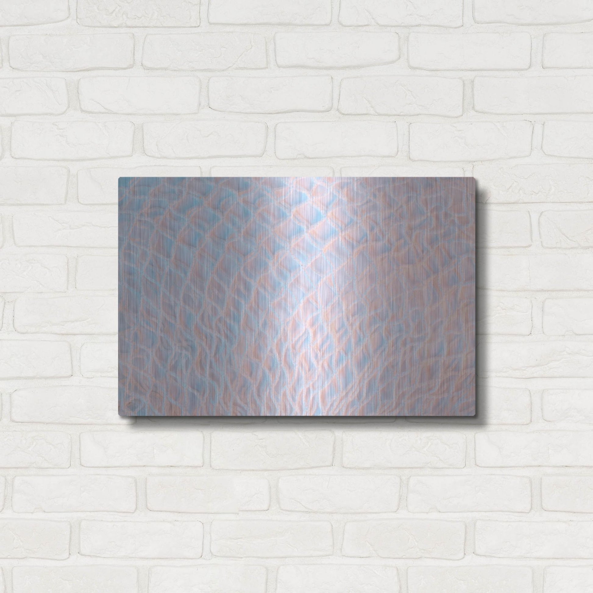 Luxe Metal Art 'Mermaid Skin' by Luxe Portfolio, Metal Wall Art,24x16