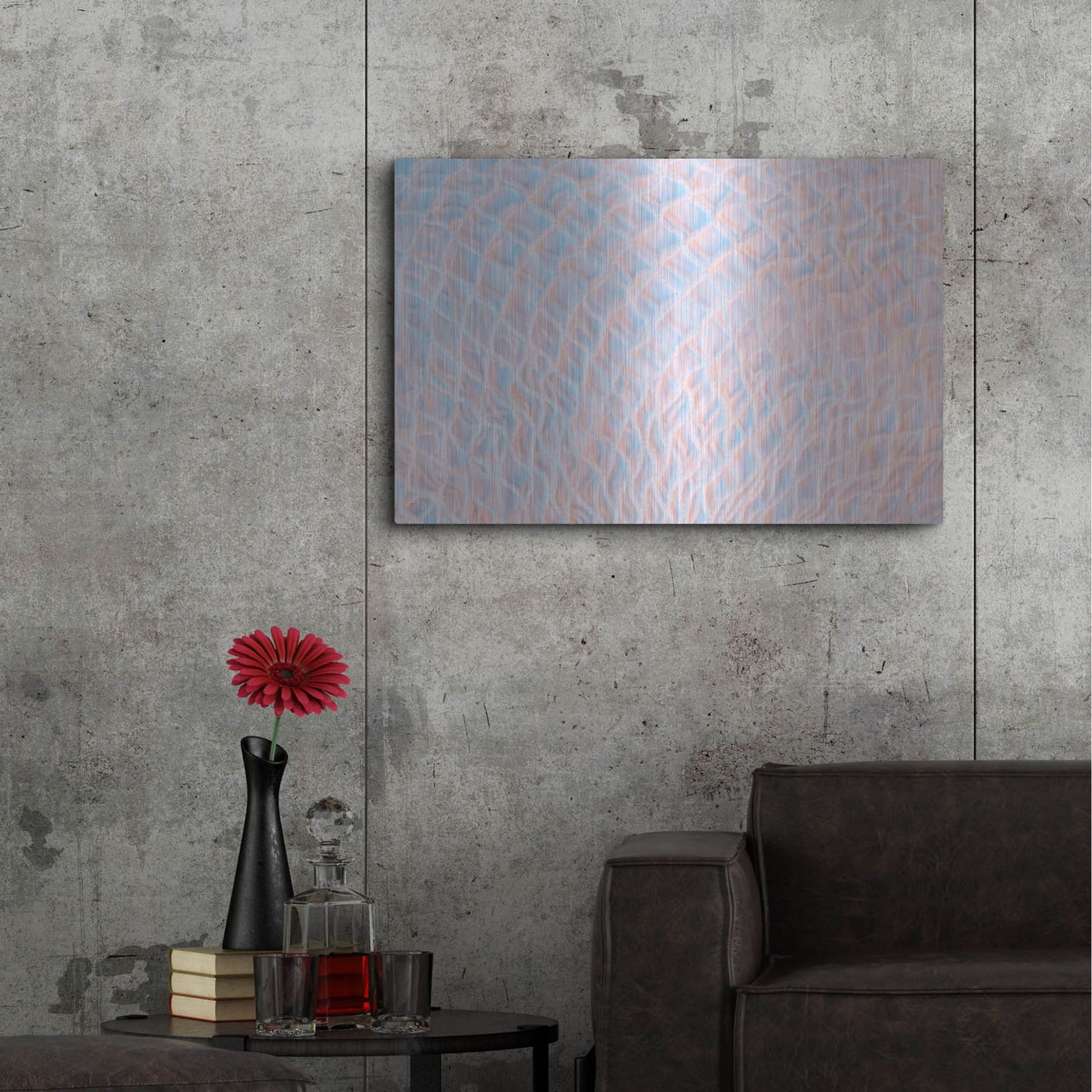 Luxe Metal Art 'Mermaid Skin' by Luxe Portfolio, Metal Wall Art,36x24