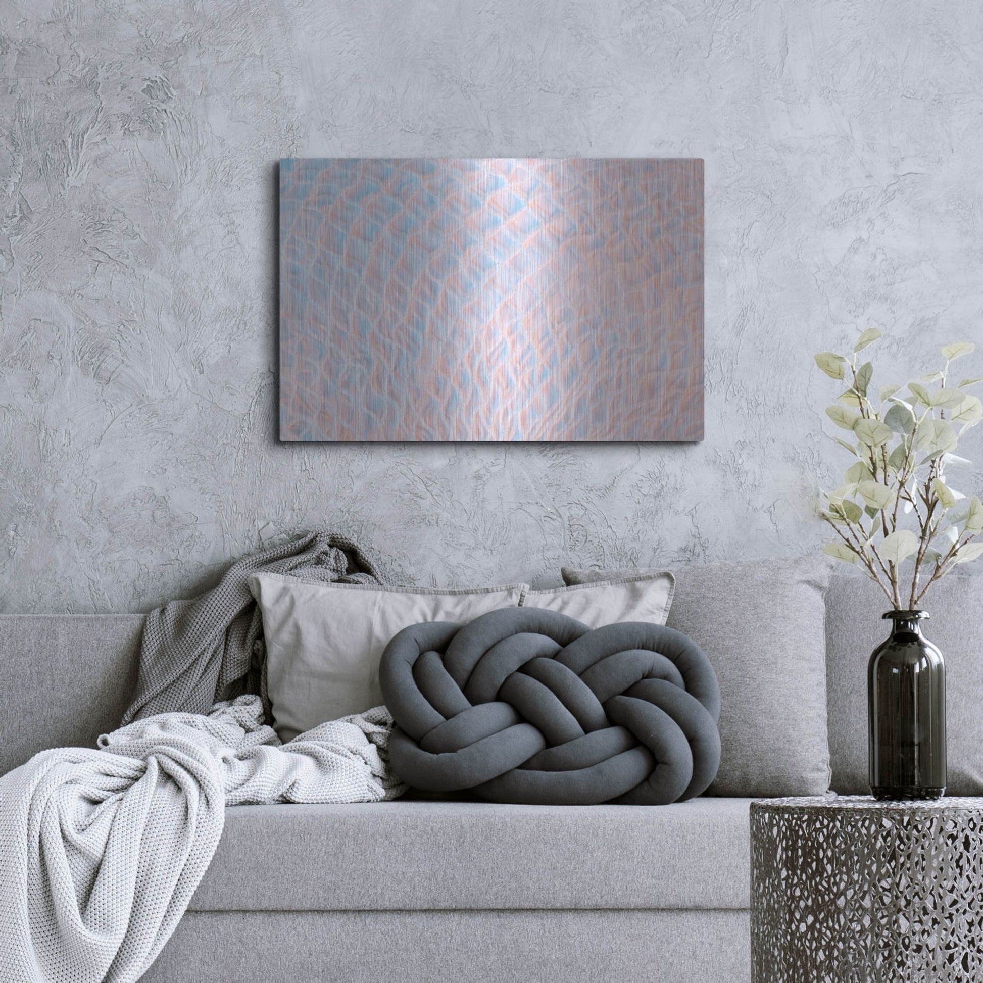 Luxe Metal Art 'Mermaid Skin' by Luxe Portfolio, Metal Wall Art,36x24