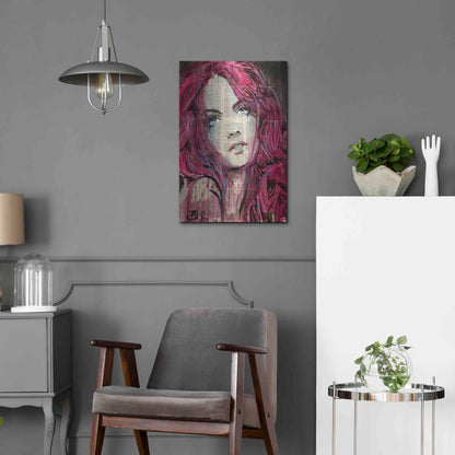 Luxe Metal Art 'Incinerate' by Loui Jover, Metal Wall Art,16x24